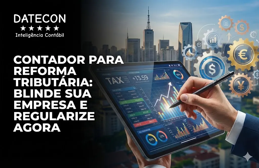 Contador para reforma tributária em São Paulo